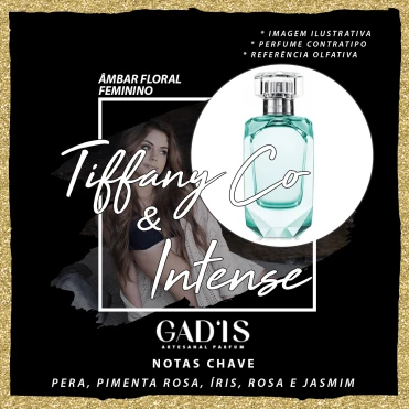 Perfume Similar Gadis 1176 Inspirado em Tiffany & Co Intense Contratipo